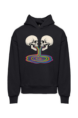 Melted Silence Skulls Hoodie
