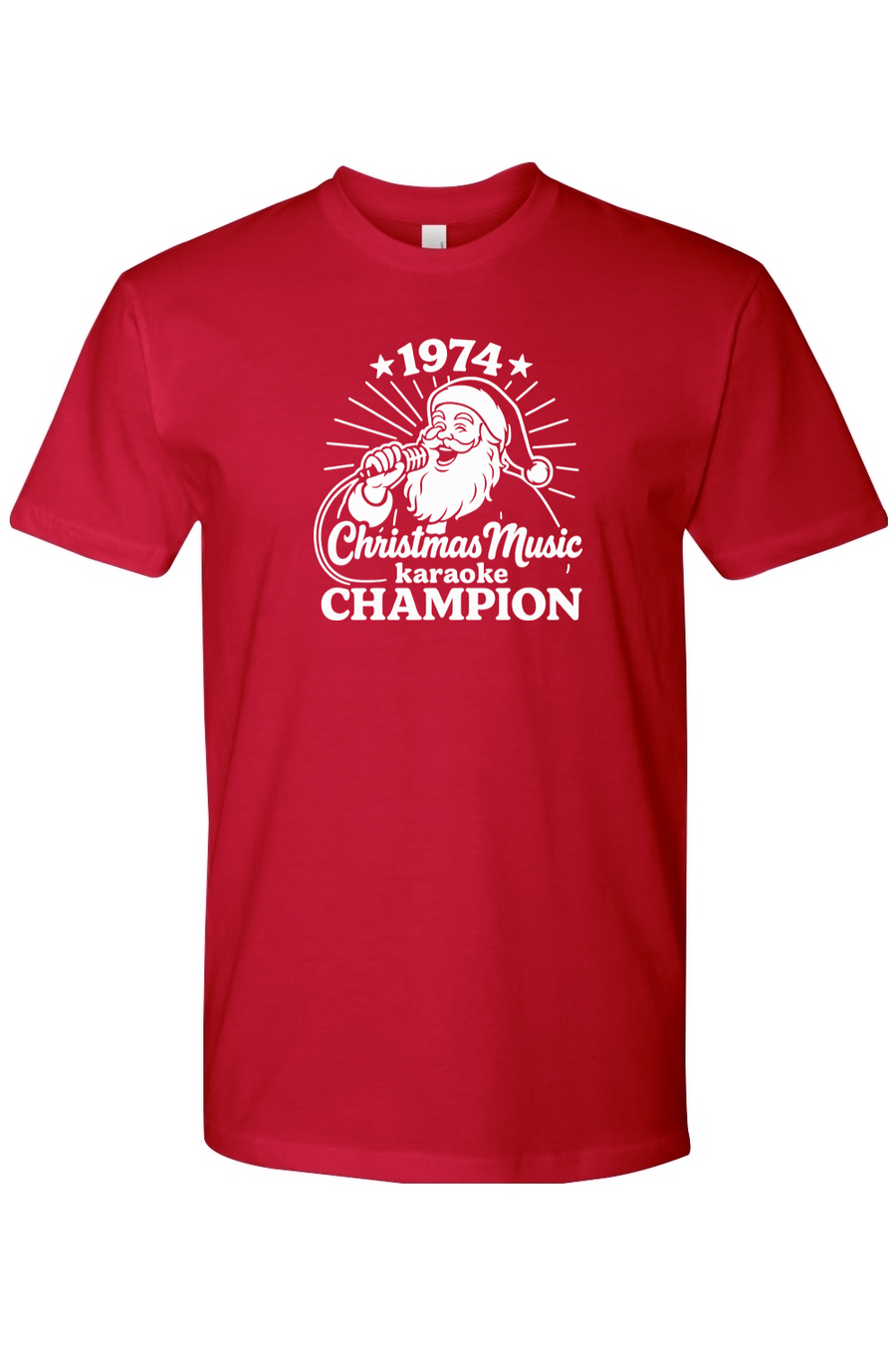 Red Christmas t-shirt with 