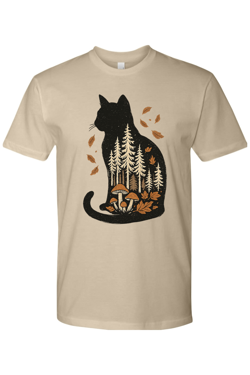 Cat of Autumn Leaves T-Shirt