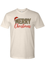 Merry Christmas Leopard Print T-Shirt