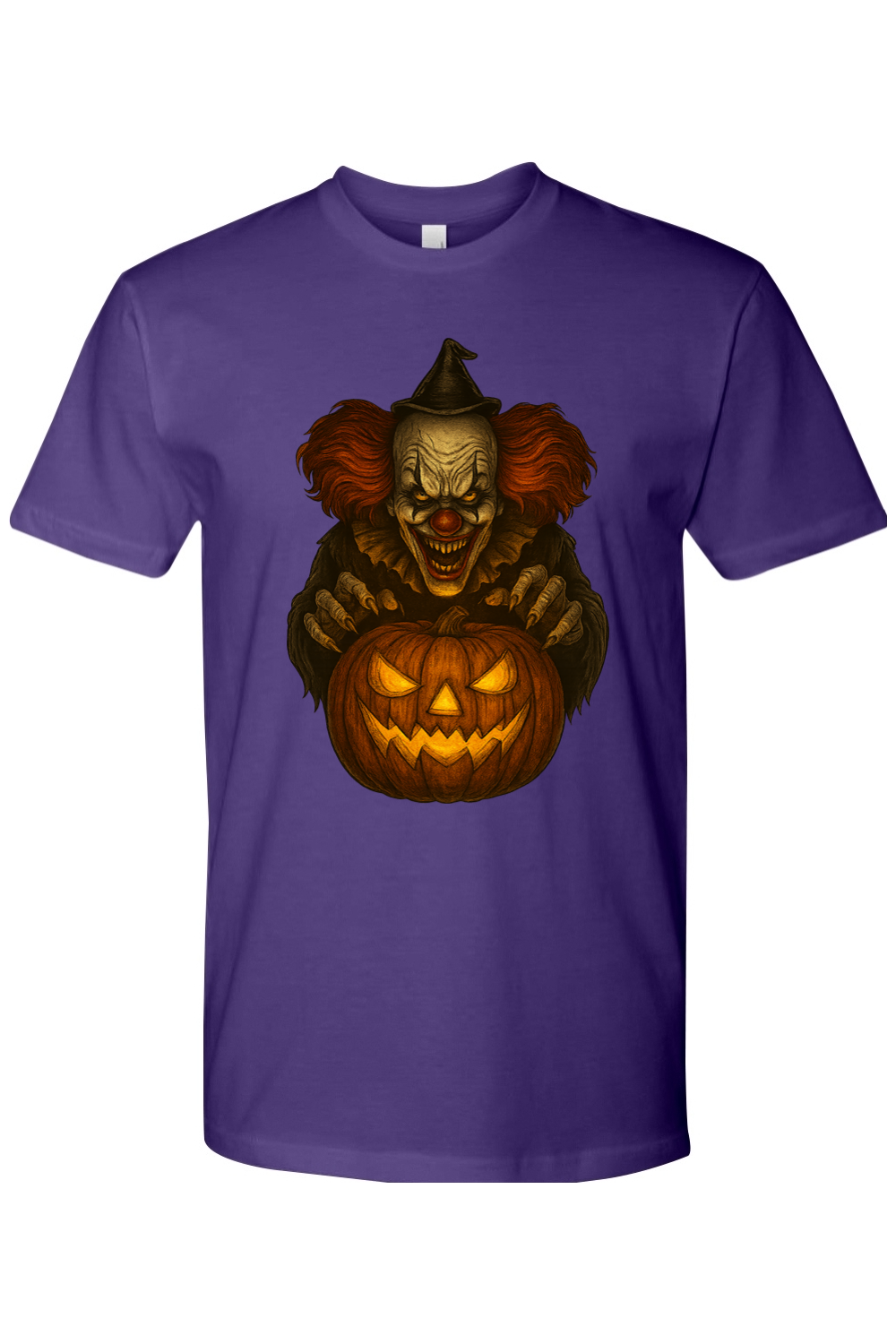 Cursed Clown Jack-o-Lantern T-Shirt