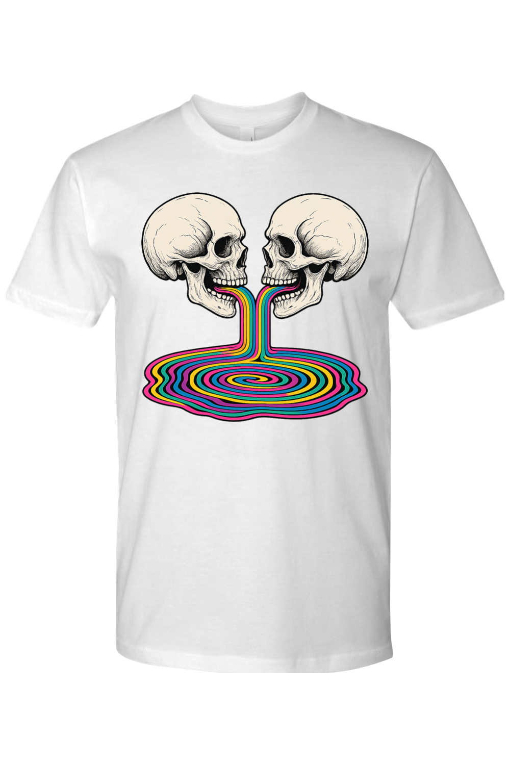 Melted Silence Skulls T-Shirt