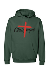 Pine green Christmas Hoodie with 
