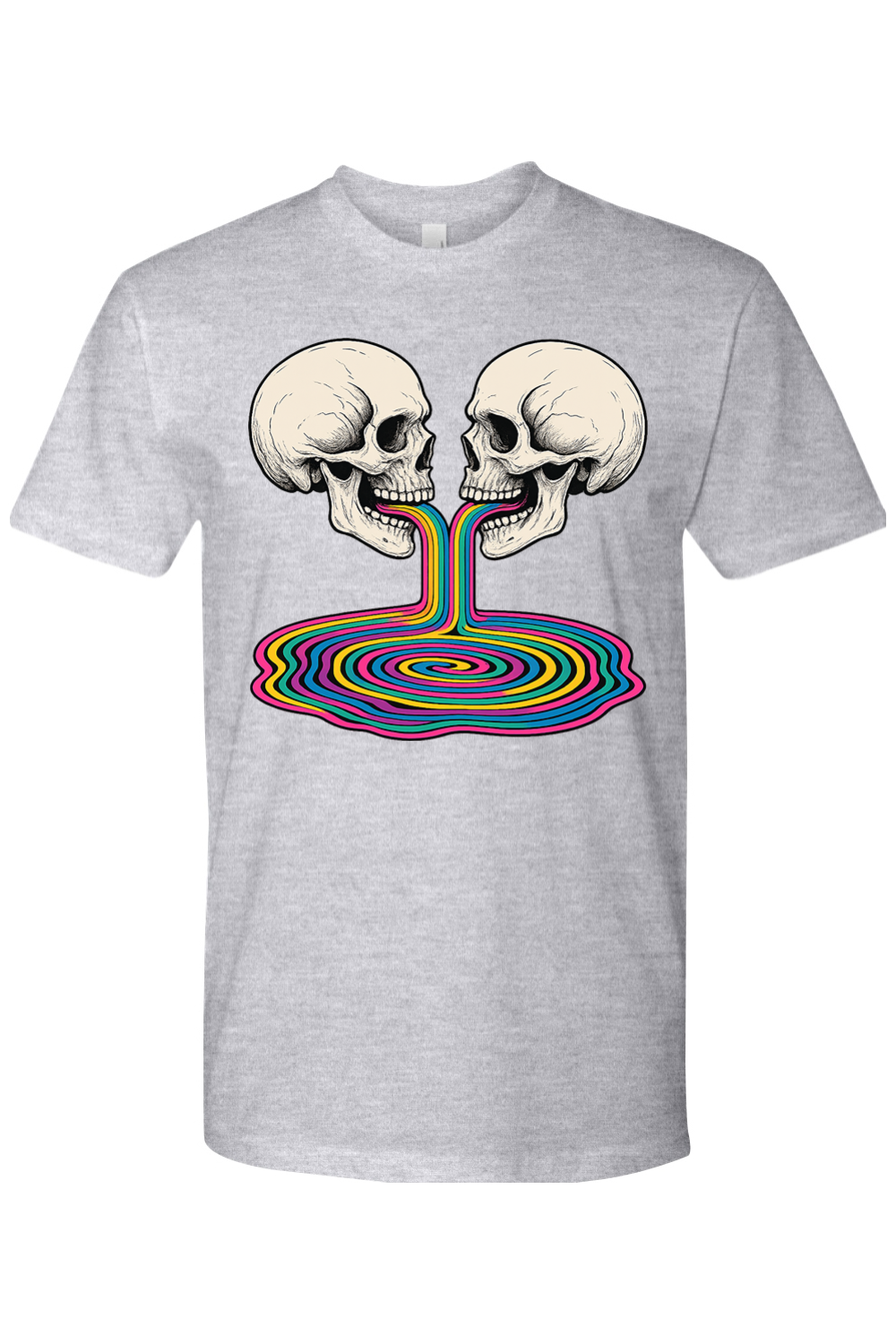 Melted Silence Skulls T-Shirt