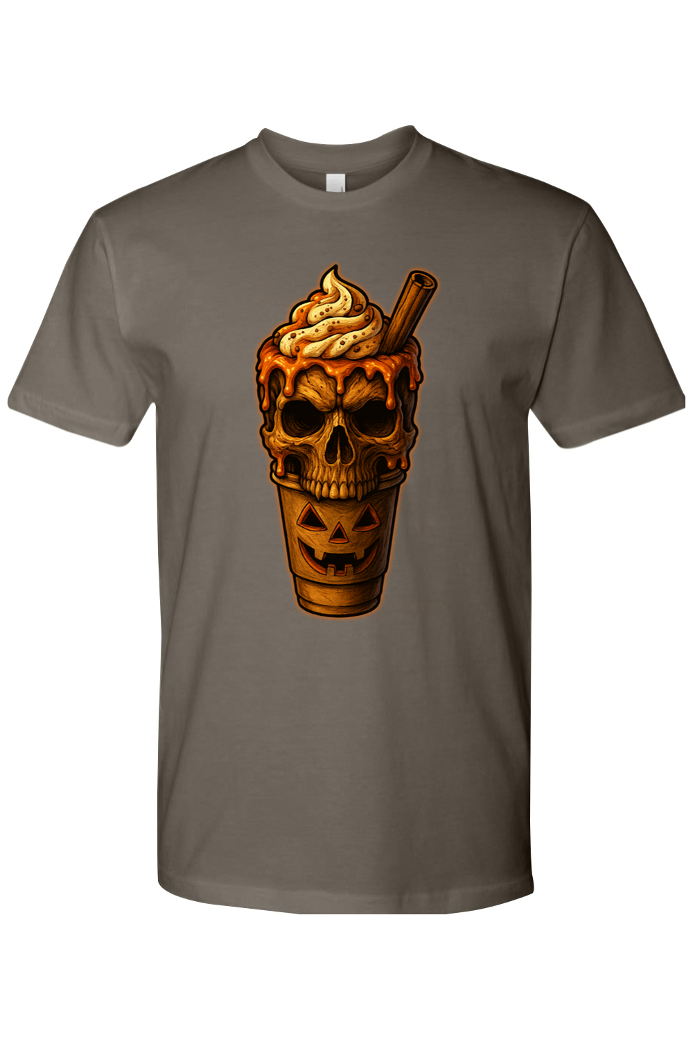 Pumpkin Spice Skull T-Shirt