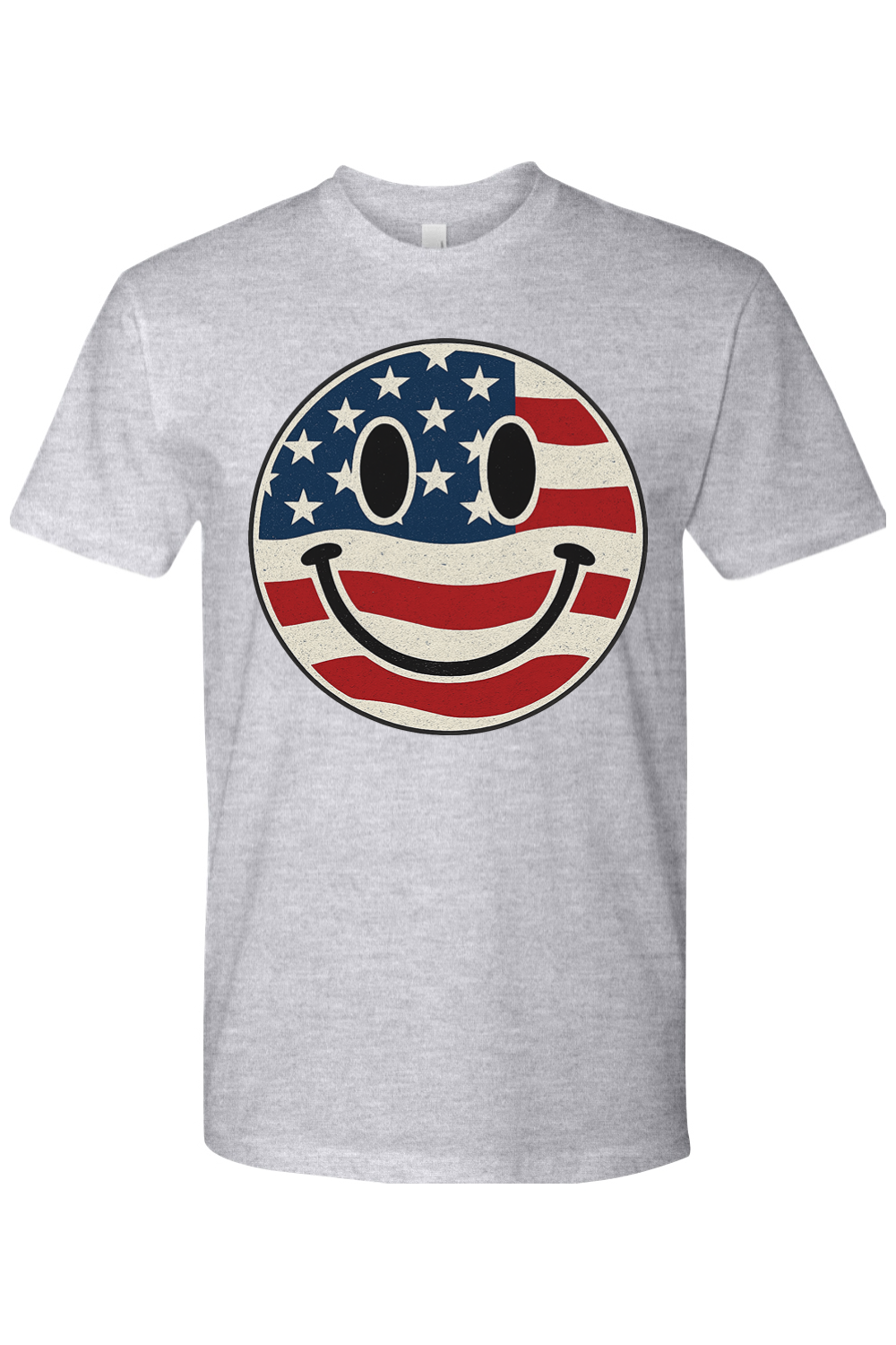 Star Spangled Smiley Face T-Shirt