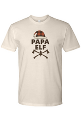 Beige Christmas t-shirt with 