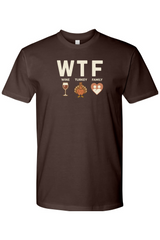 Brown Thanksgiving t-shirt with 