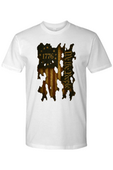 1776 Ripped Flag T-Shirt