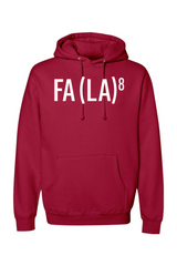 Red Christmas hoodie with 