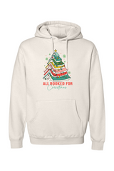 Cream Christmas hoodie with 