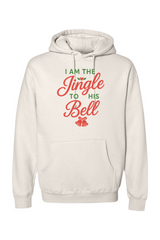 Cream Christmas hoodie with 