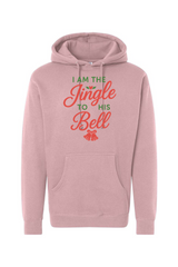 Pink Christmas hoodie with 