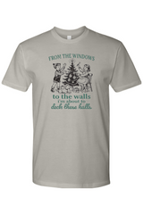 Gray Christmas t-shirt with 