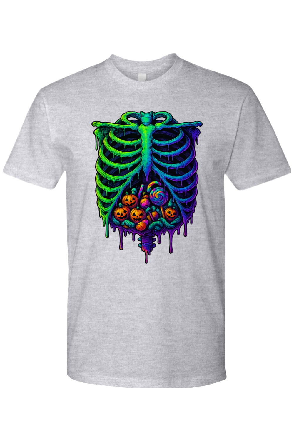 Neon Nightmare Ribcage T-Shirt