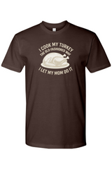 Brown Thanksgiving t-shirt with 