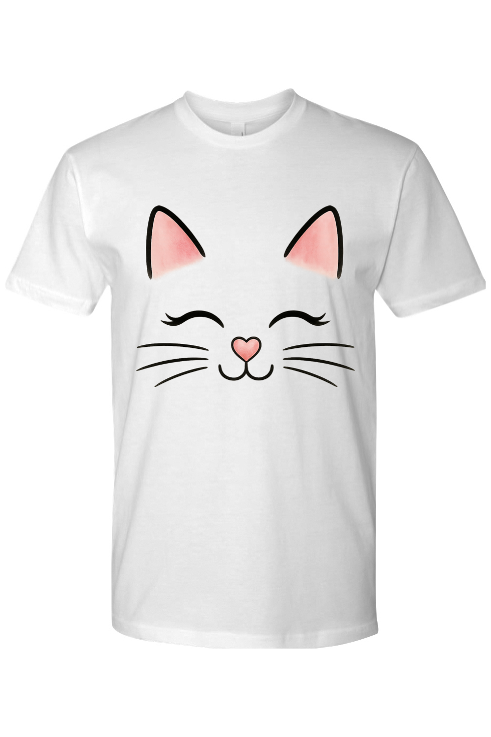 Cat Face Halloween T-Shirt