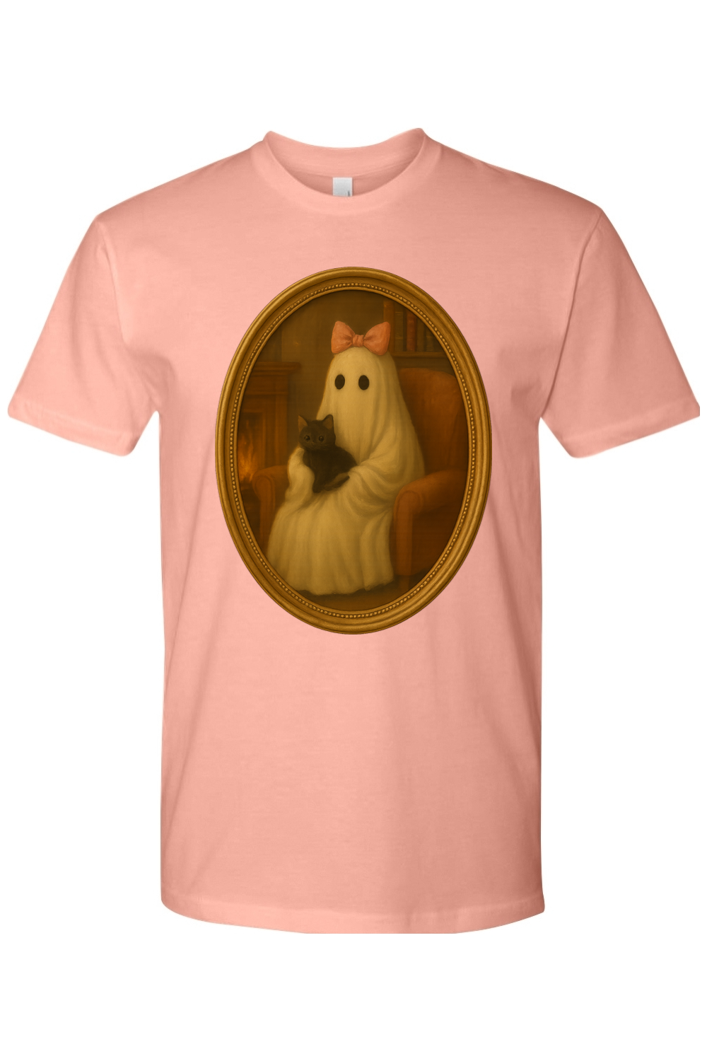 Girlie Ghost & Her Cat T-Shirt