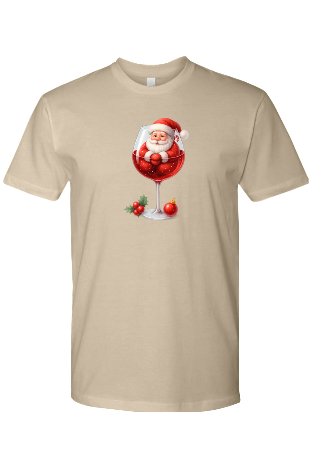 Santa, Hold My Wine Christmas T-Shirt