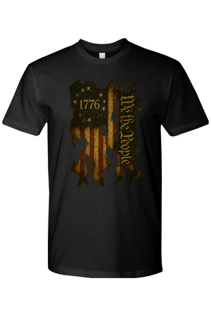1776 Ripped Flag T-Shirt