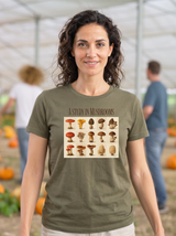 A Study in Mushrooms T-Shirt - Army (lifestyle)