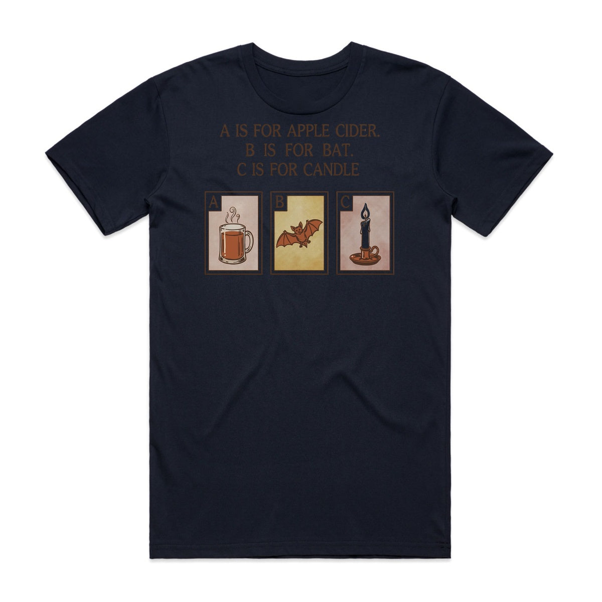 ABC Halloween T-Shirt - Midnight Haunt