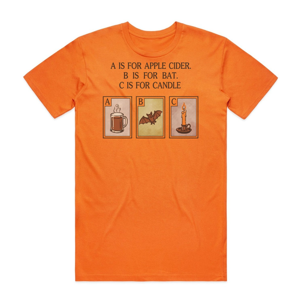 ABC Halloween T-Shirt - Pumpkin Patch