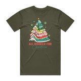 All Booked for Christmas T-Shirt