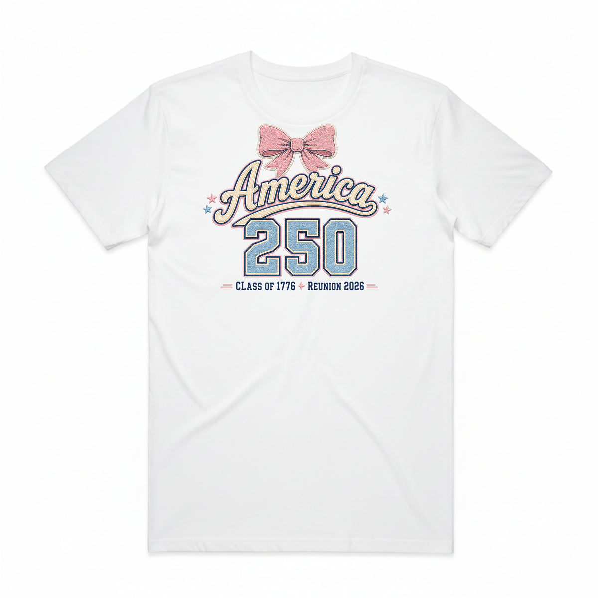America 250 Girly Varsity T-Shirt