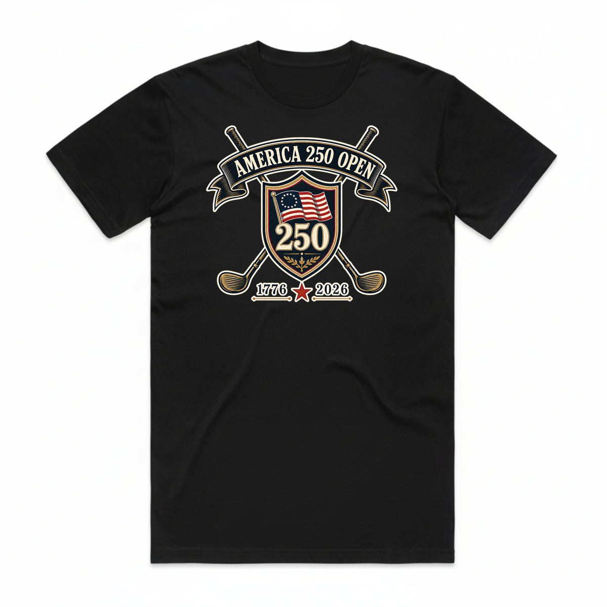 America 250 Golf T-Shirt