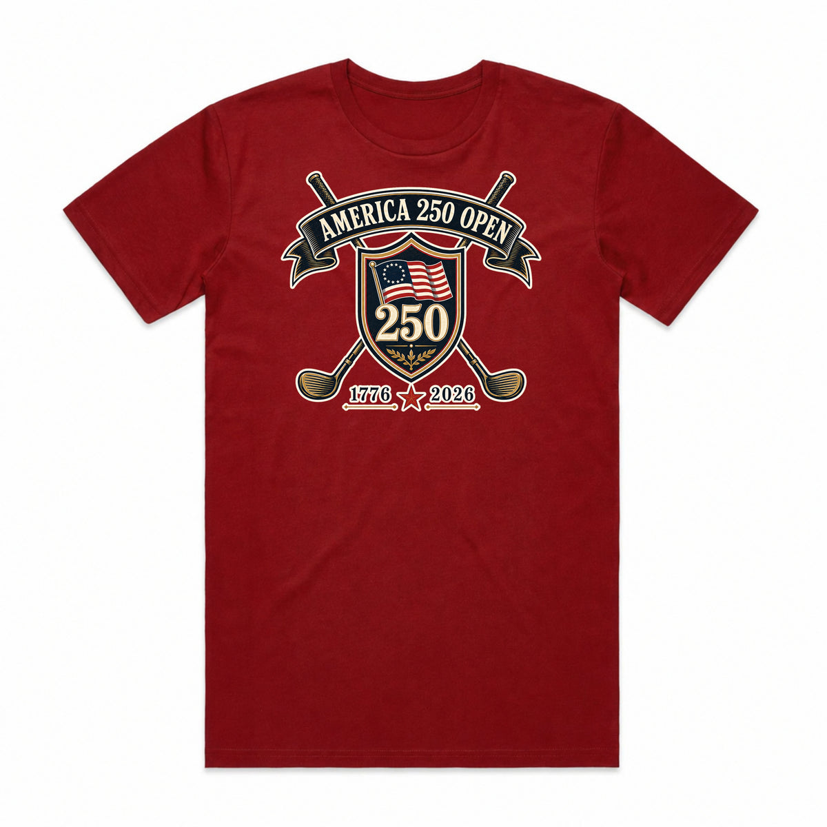 America 250 Golf T-Shirt
