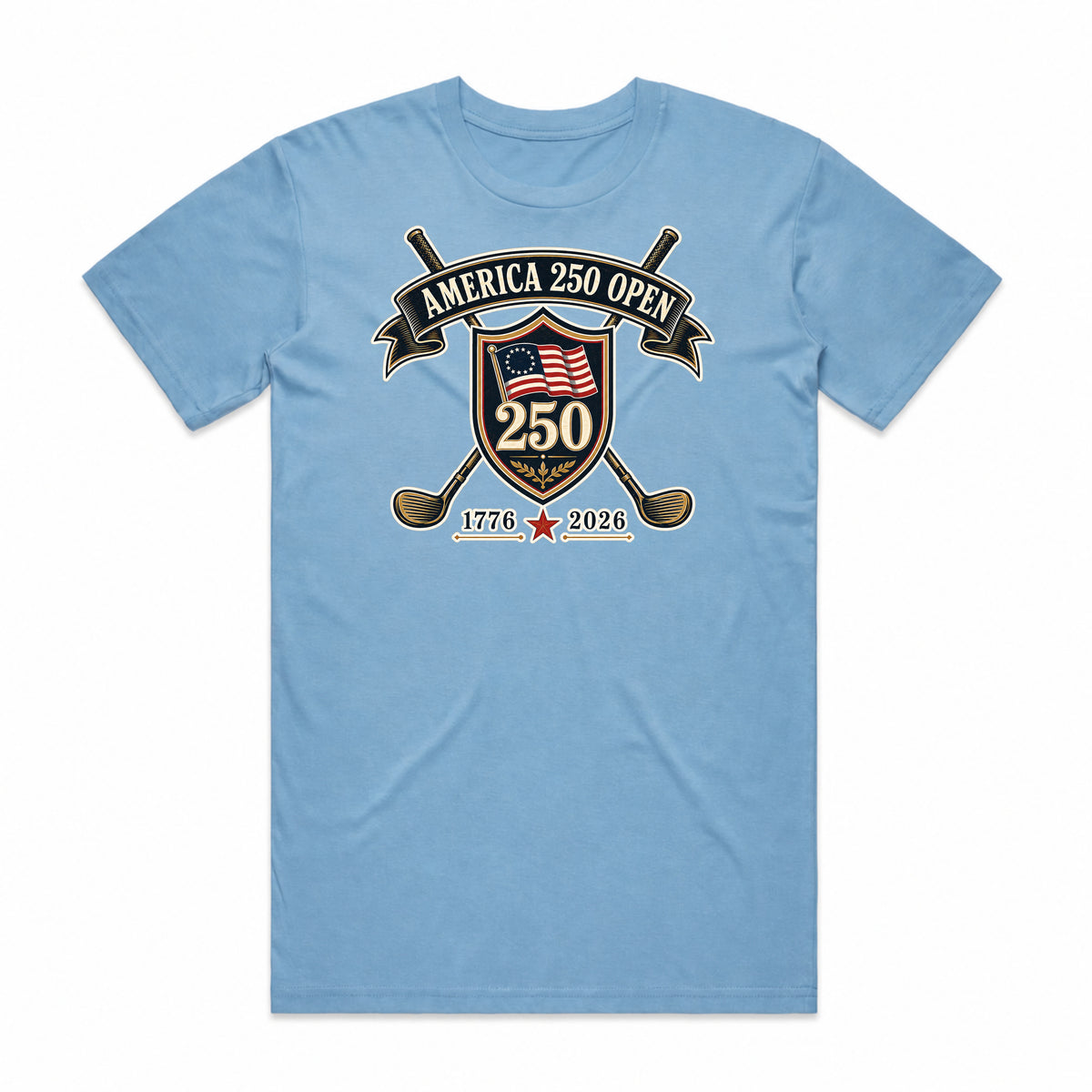 America 250 Golf T-Shirt