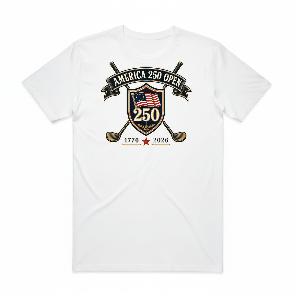 America 250 Golf T-Shirt
