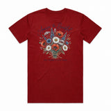 America the Beautiful Flower T-Shirt