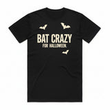 Bat Crazy For Halloween T-Shirt - Black Cat