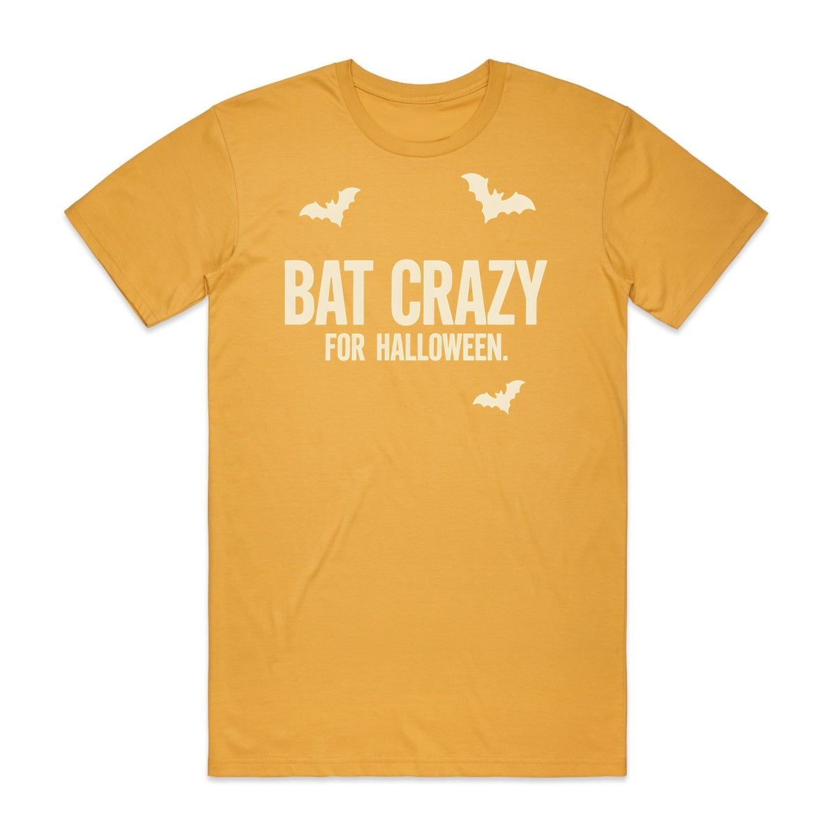 Bat Crazy For Halloween T-Shirt - Candy Corn