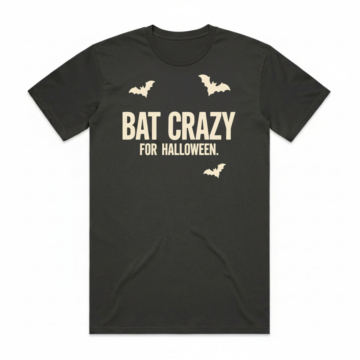 Bat Crazy For Halloween T-Shirt - Cooled Coals