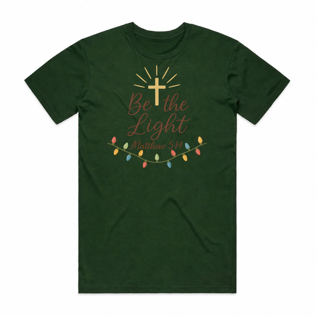 Be the Light Christmas T-Shirt