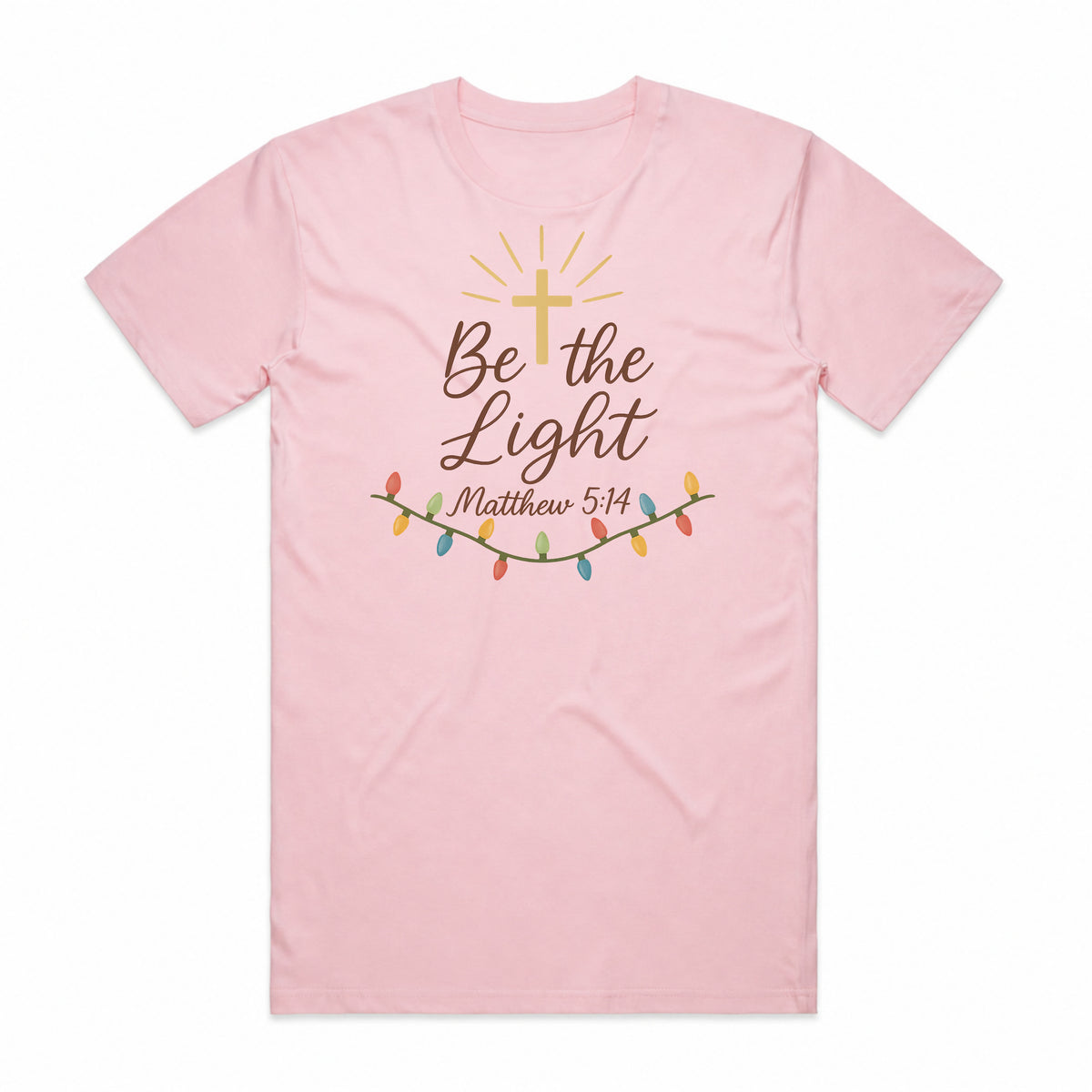 Be the Light Christmas T-Shirt