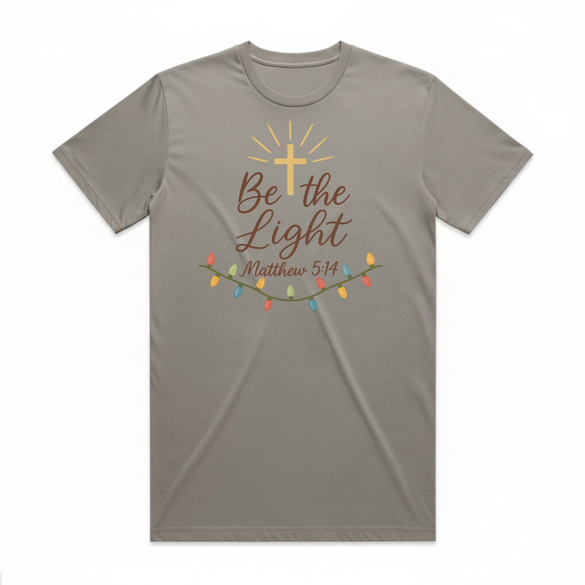 Be the Light Christmas T-Shirt