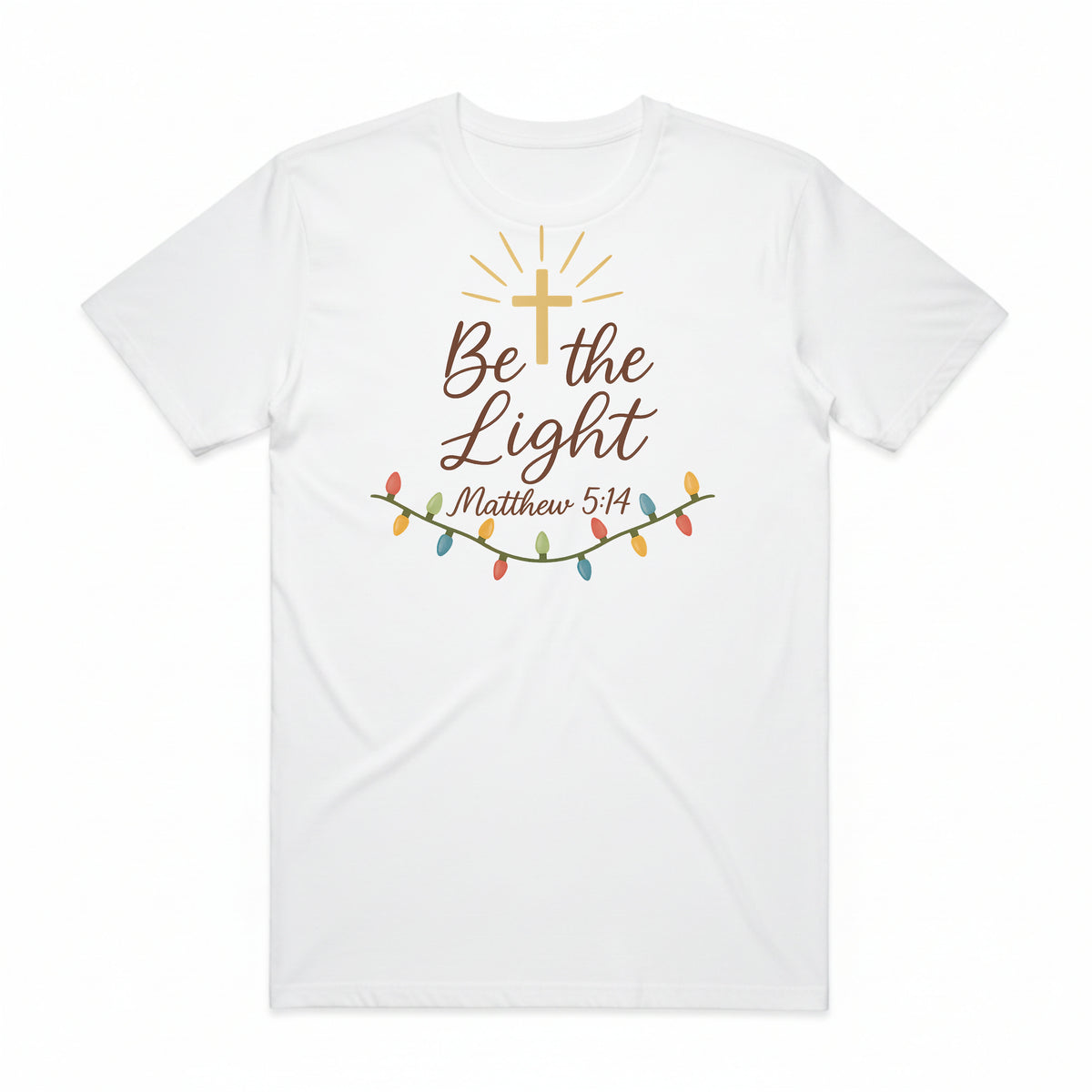 Be the Light Christmas T-Shirt