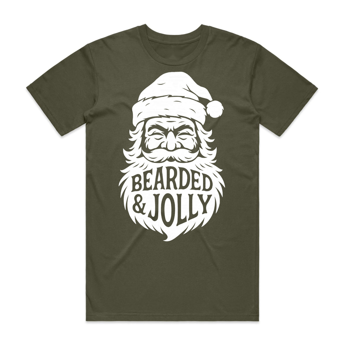 Bearded & Jolly Santa T-Shirt