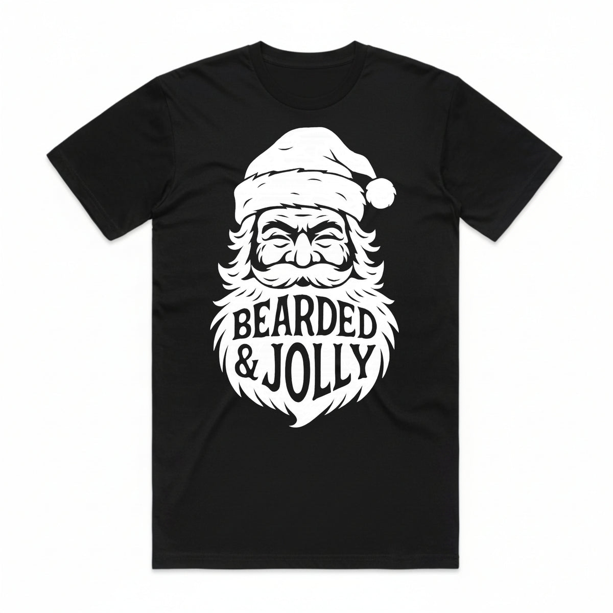 Bearded & Jolly Santa T-Shirt