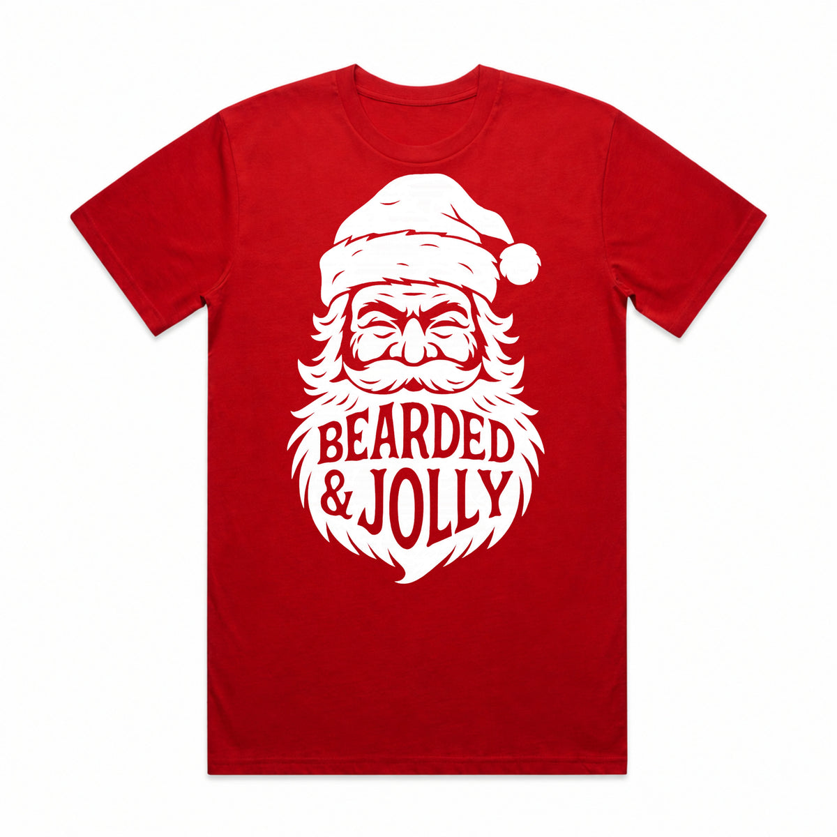 Bearded & Jolly Santa T-Shirt