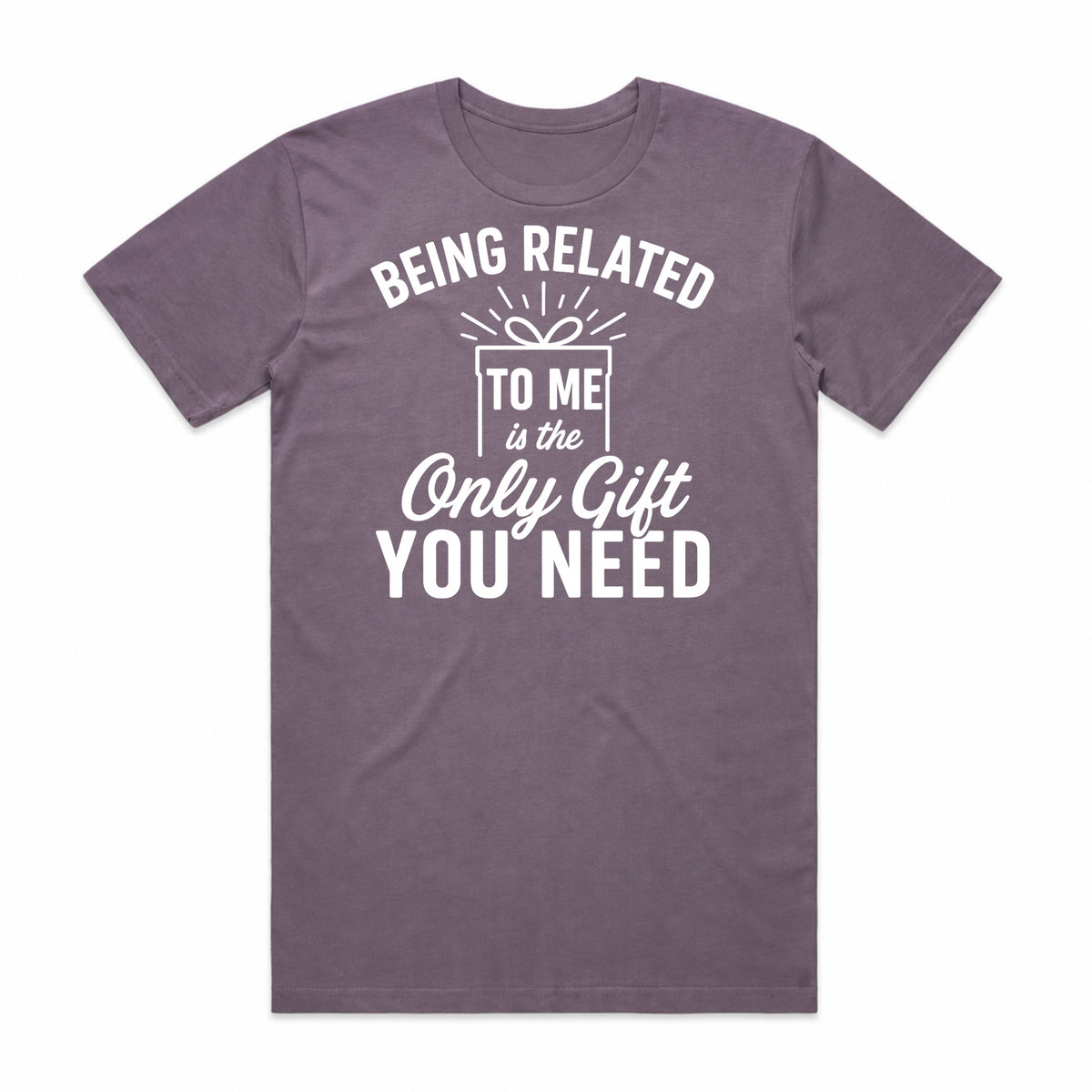 Being Related To Me Christmas T-Shirt