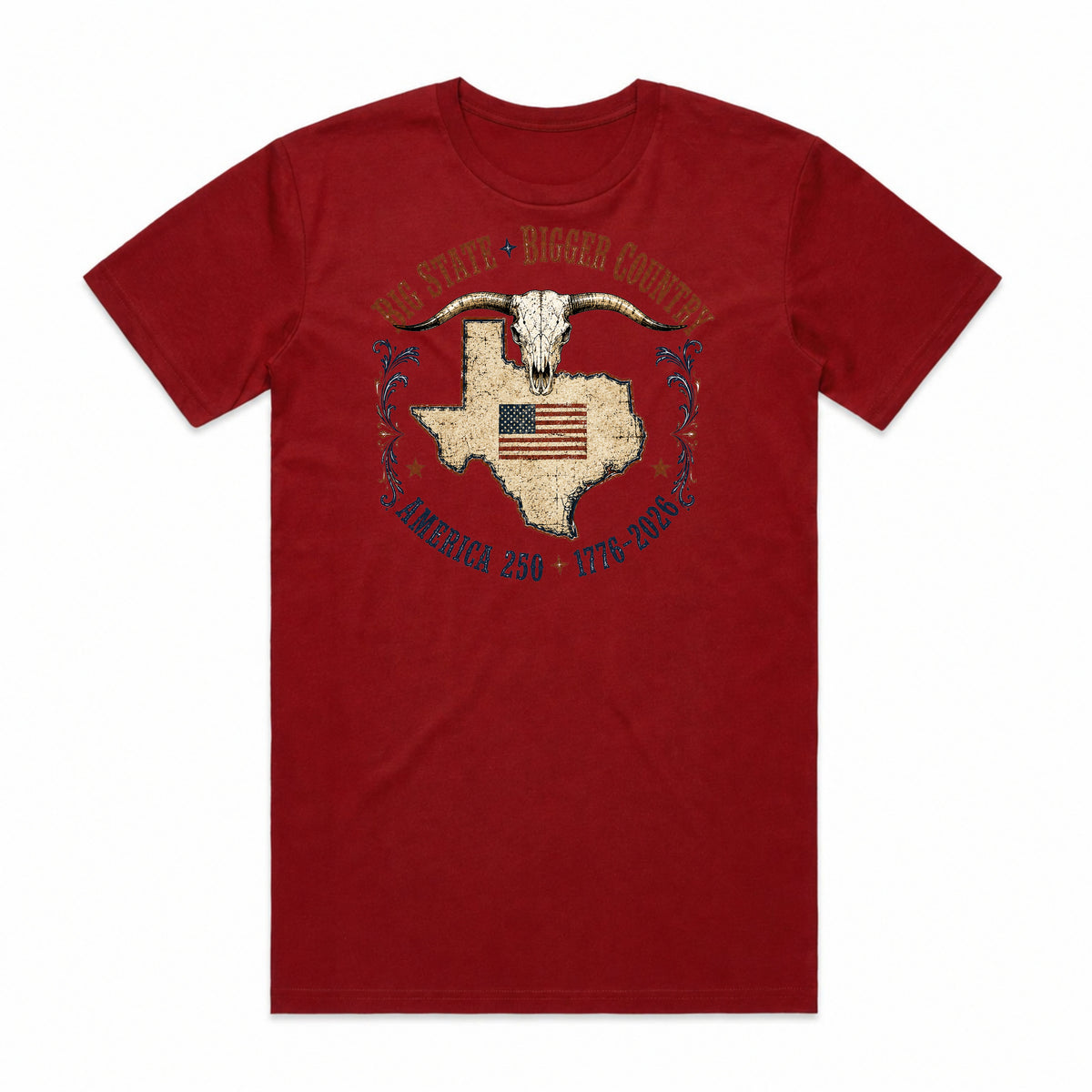 Big State Bigger Country Texas T-Shirt