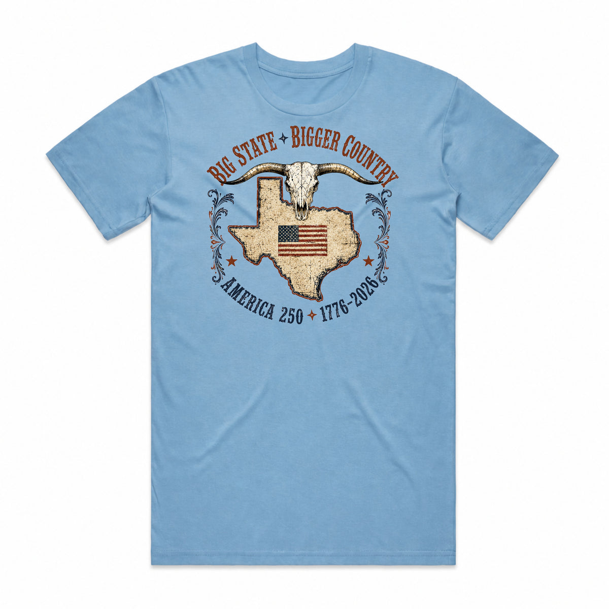 Big State Bigger Country Texas T-Shirt