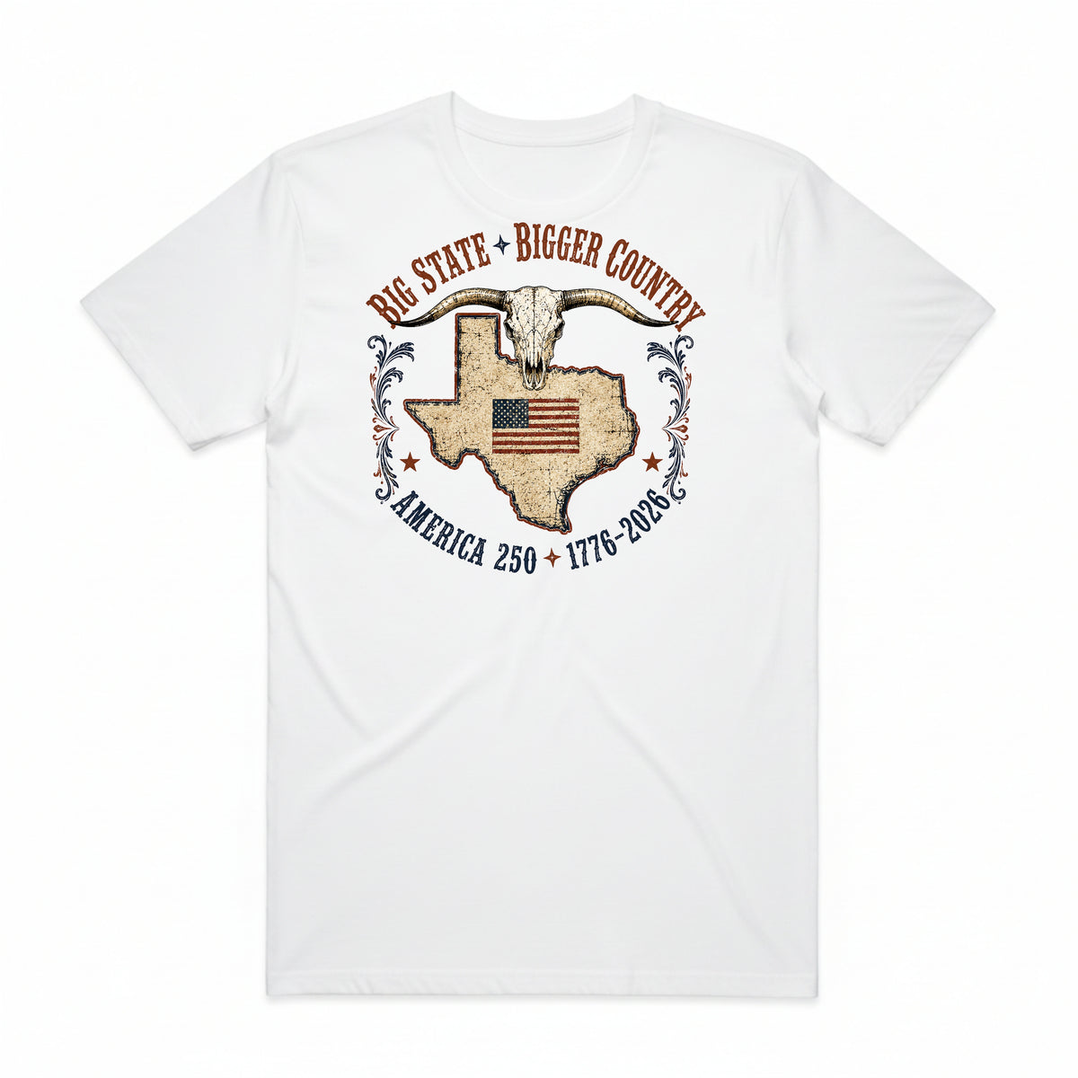 Big State Bigger Country Texas T-Shirt