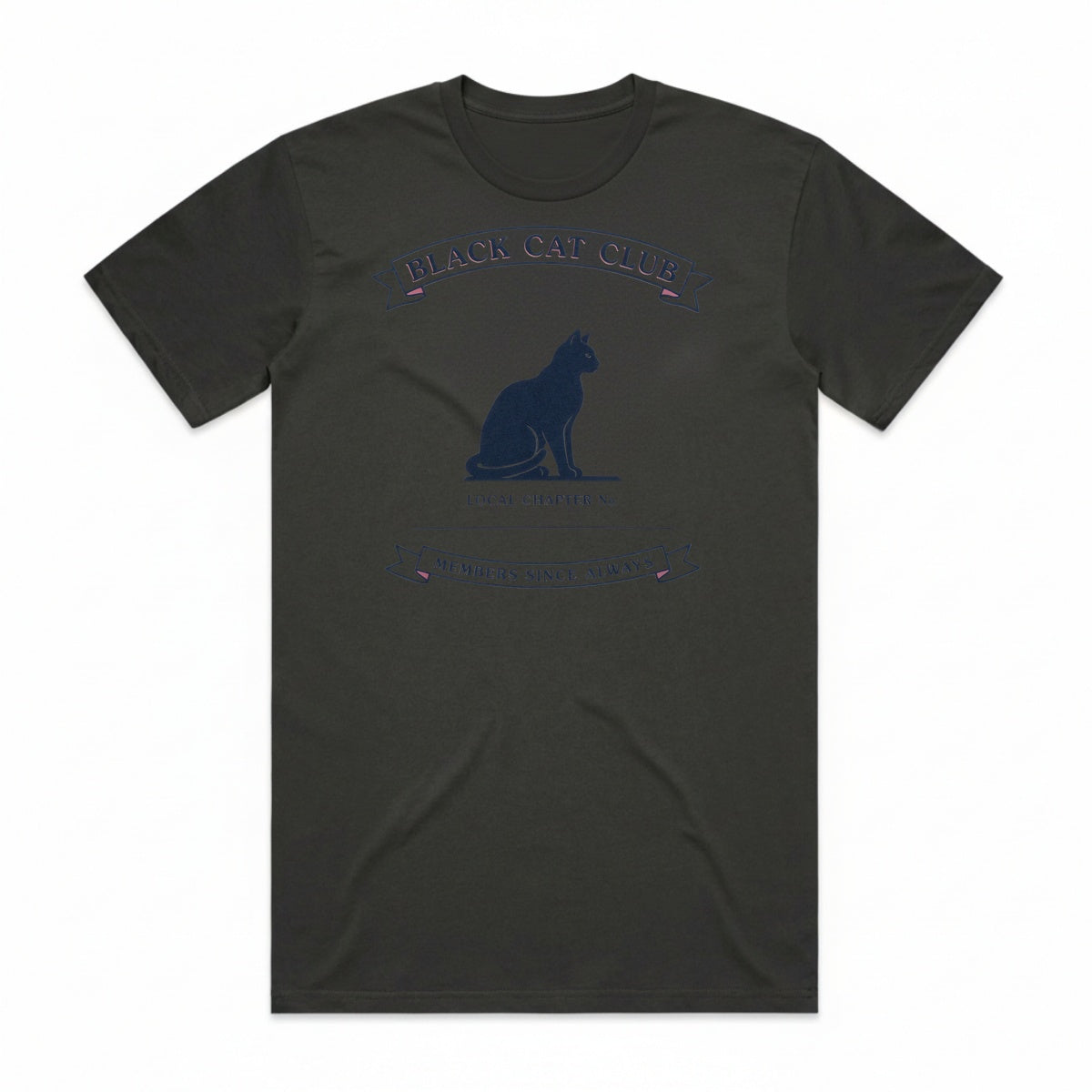 Black Cat Club T-Shirt - Cooled Coals