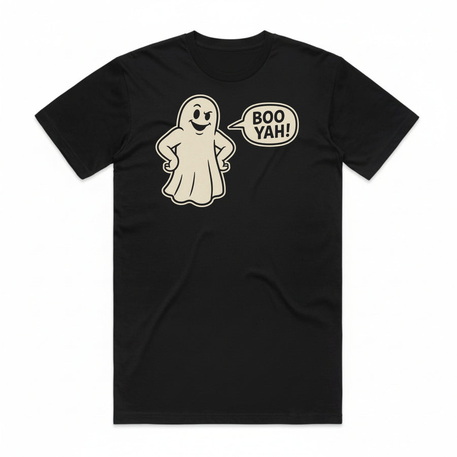 Boo Yah T-Shirt - Black Cat
